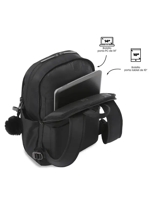 Morral Ejecutivo Porta PC 14