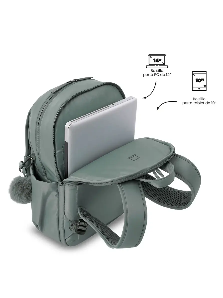 Morral Ejecutivo Porta PC 14