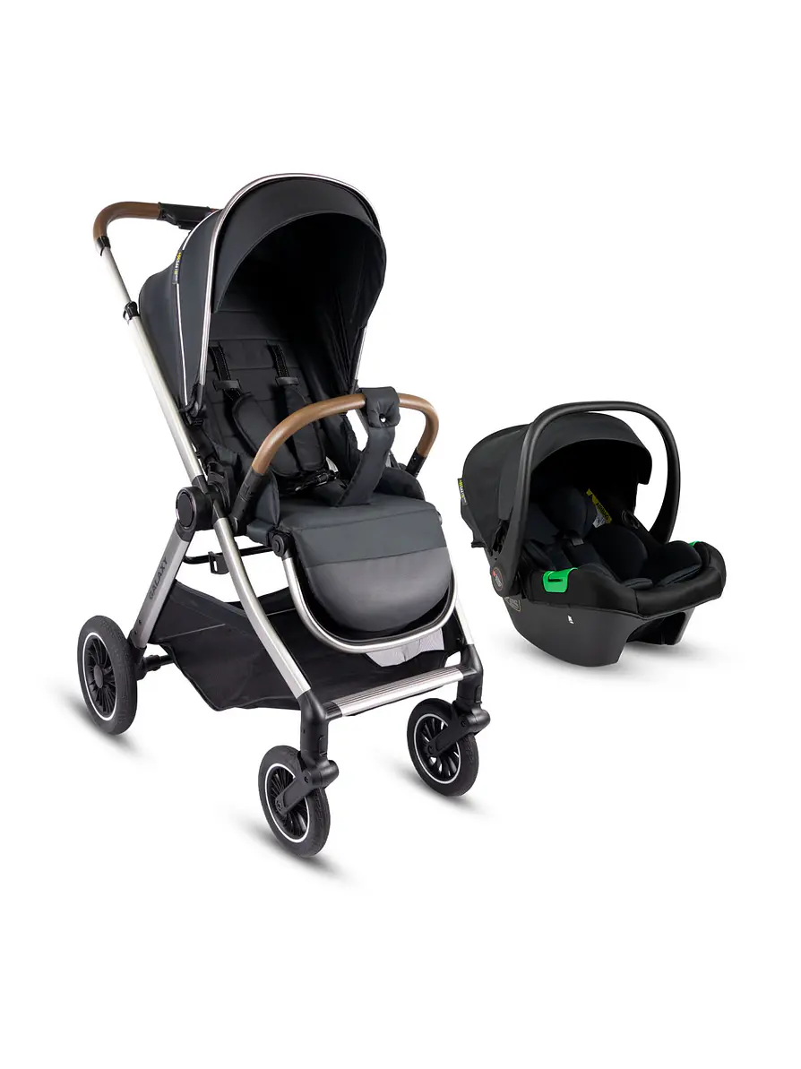 Coche Bebesit Travel System Galaxy Premium Black 1