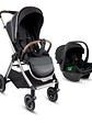 Coche Bebesit Travel System Galaxy Premium Black - Miniatura 1