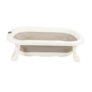 Bañera Plegable Splash Con Termometro Gray