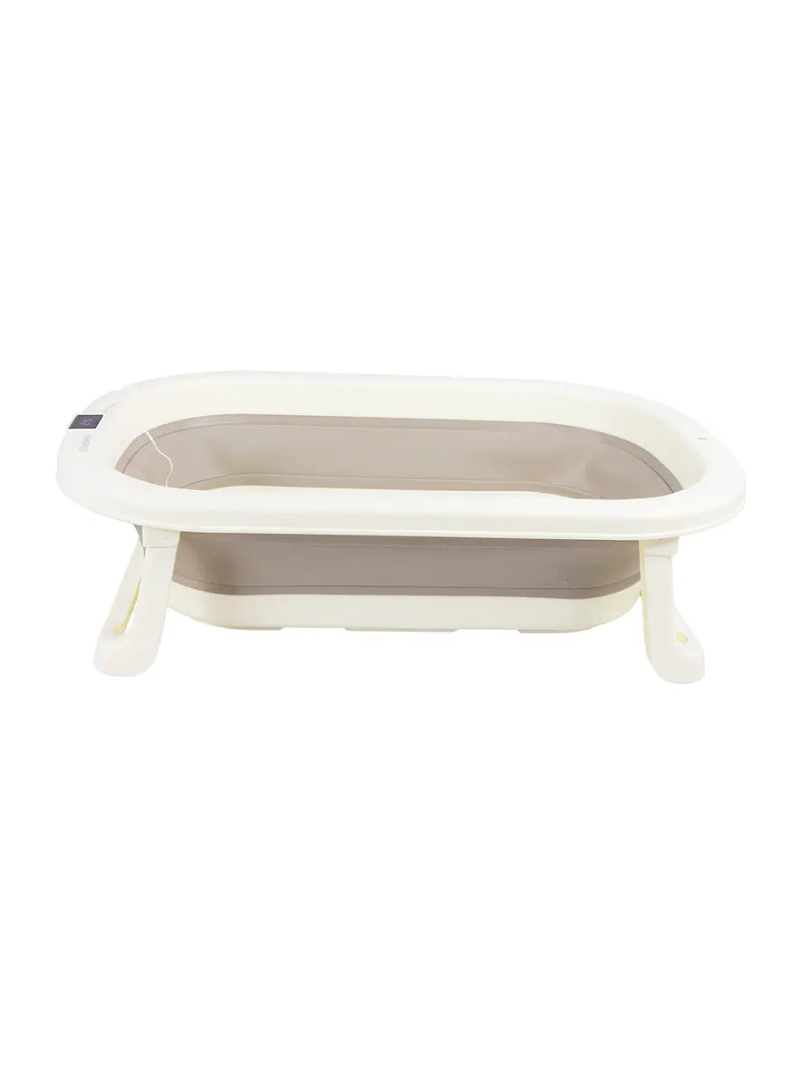 Bañera Plegable Splash Con Termometro Gray 2