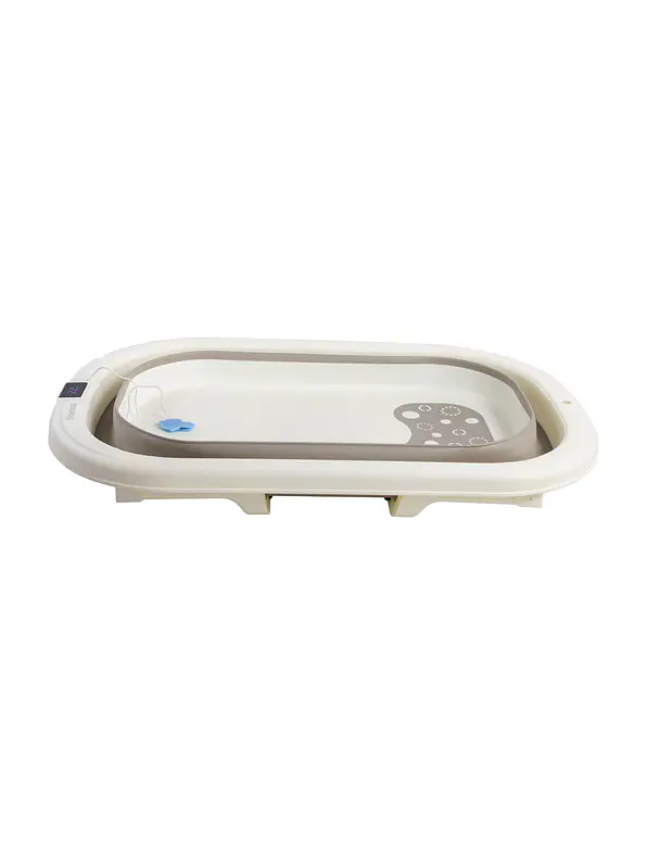 Bañera Plegable Splash Con Termometro Gray 3