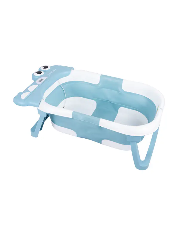 Bañera Plegable Bubble con Almohadilla Blue 2