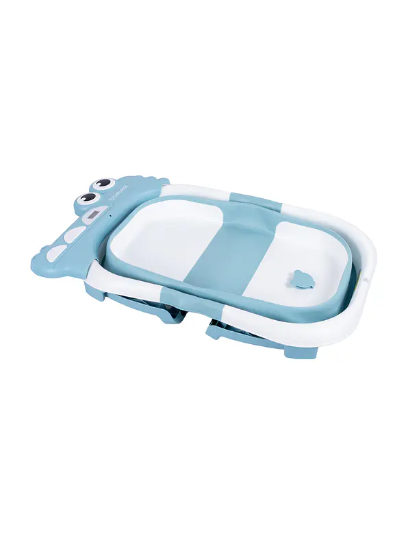 Bañera Plegable Bubble con Almohadilla Blue 4