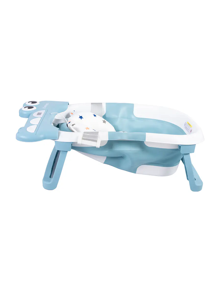 Bañera Plegable Bubble con Almohadilla Blue 5
