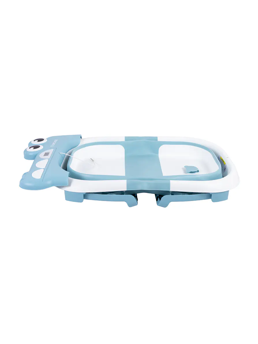 Bañera Plegable Bubble con Almohadilla Blue 6