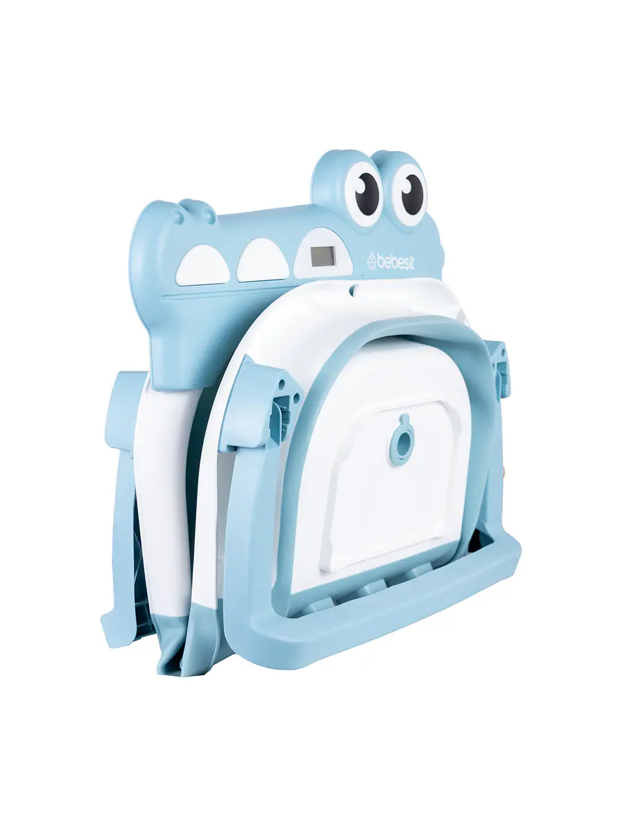 Bañera Plegable Bubble con Almohadilla Blue 7