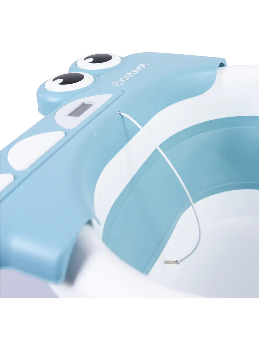 Bañera Plegable Bubble con Almohadilla Blue 8
