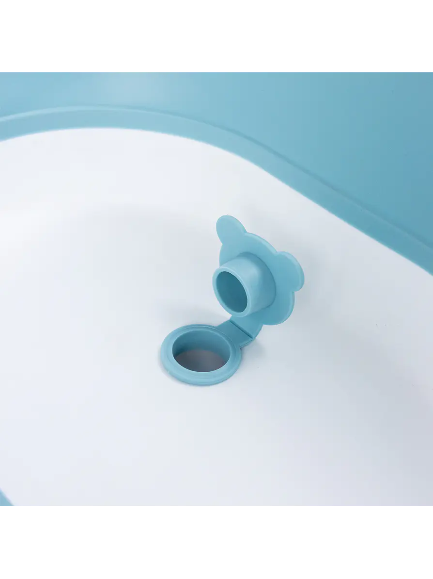 Bañera Plegable Bubble con Almohadilla Blue 10