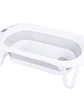 Bañera Plegable Ocean Con Termómetro y Caballete y Soporte Gris - Miniatura 3