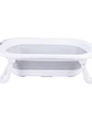 Bañera Plegable Ocean Con Termómetro y Caballete y Soporte Gris - Miniatura 8