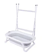 Bañera Plegable Ocean Con Termómetro y Caballete y Soporte Gris - Miniatura 4