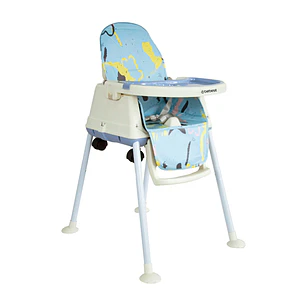 Silla Comedor 3 en 1 Smart Blue Bebesit
