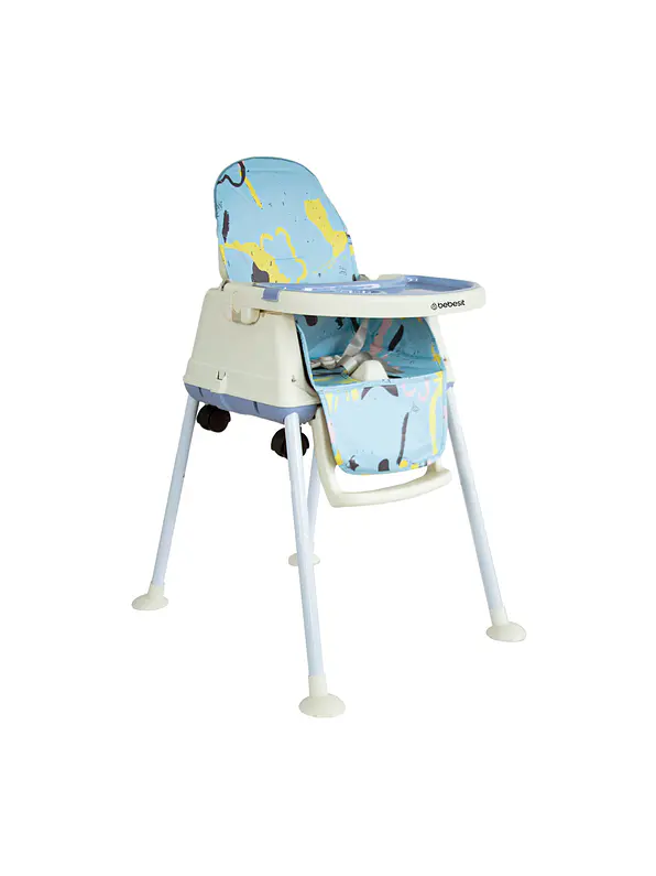 Silla Comedor 3 en 1 Smart Blue Bebesit 1