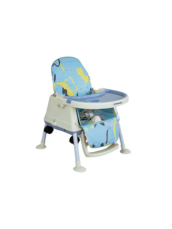 Silla Comedor 3 en 1 Smart Blue Bebesit 3