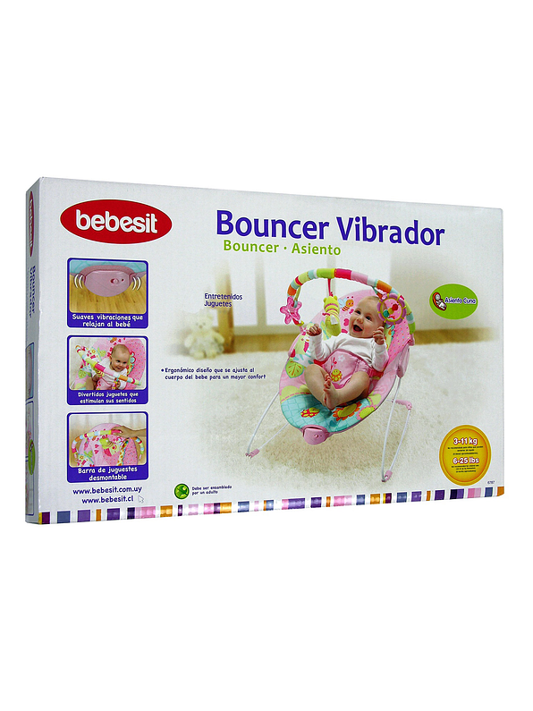 Silla Mecedora Bouncer Pink 2