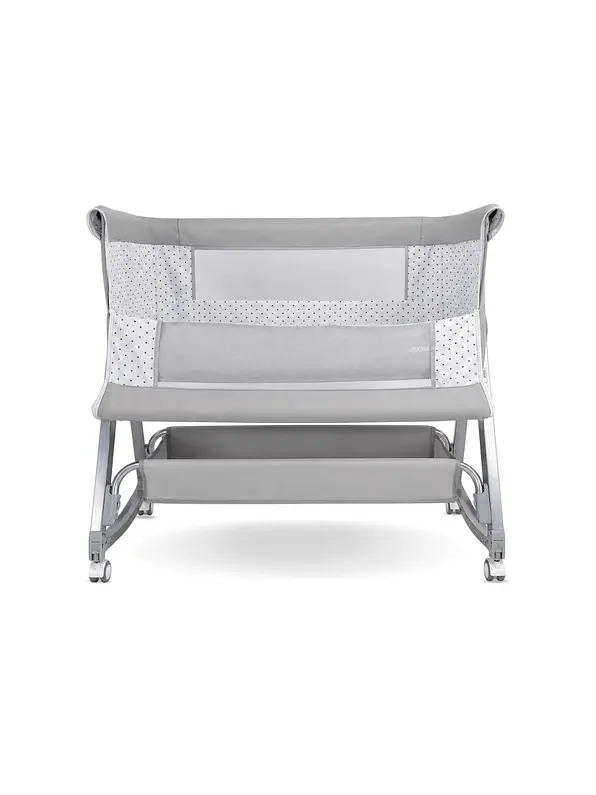 Cuna Colecho Side by Side Gray 4