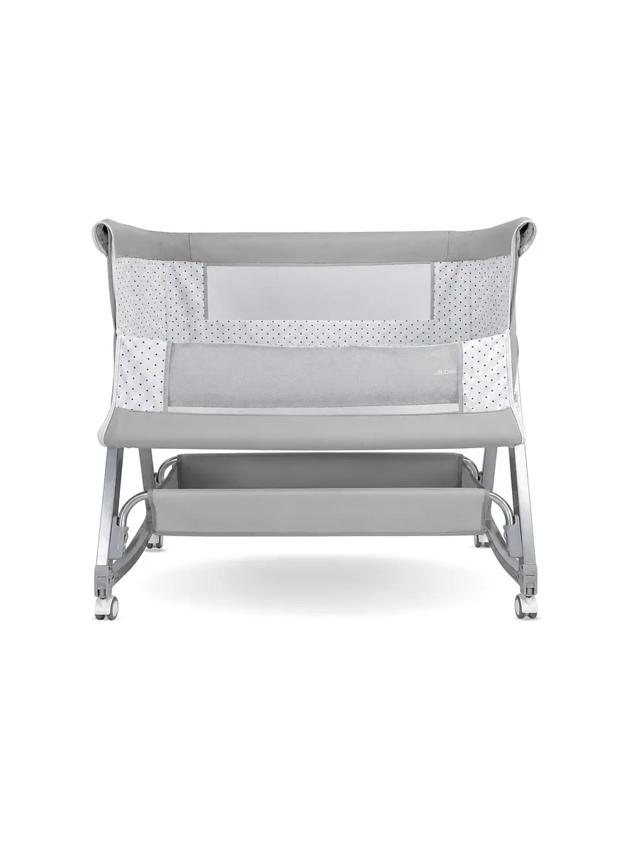 Cuna Colecho Side by Side Gray 4