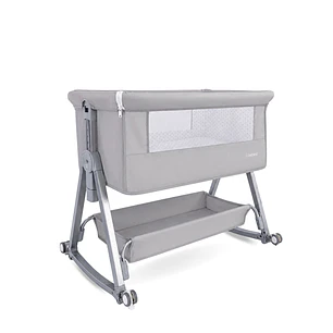Cuna Colecho Side by Side Gray