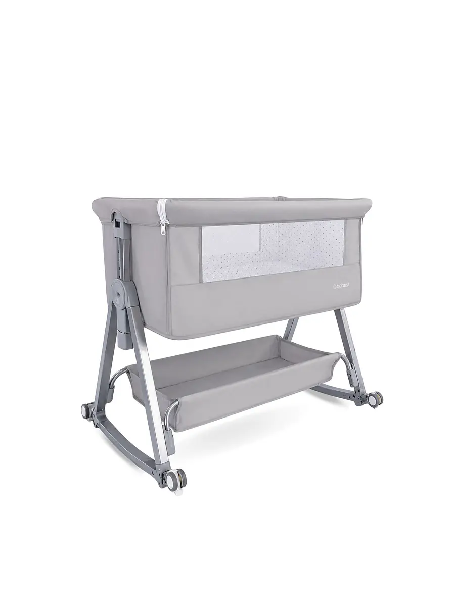 Cuna Colecho Side by Side Gray 2