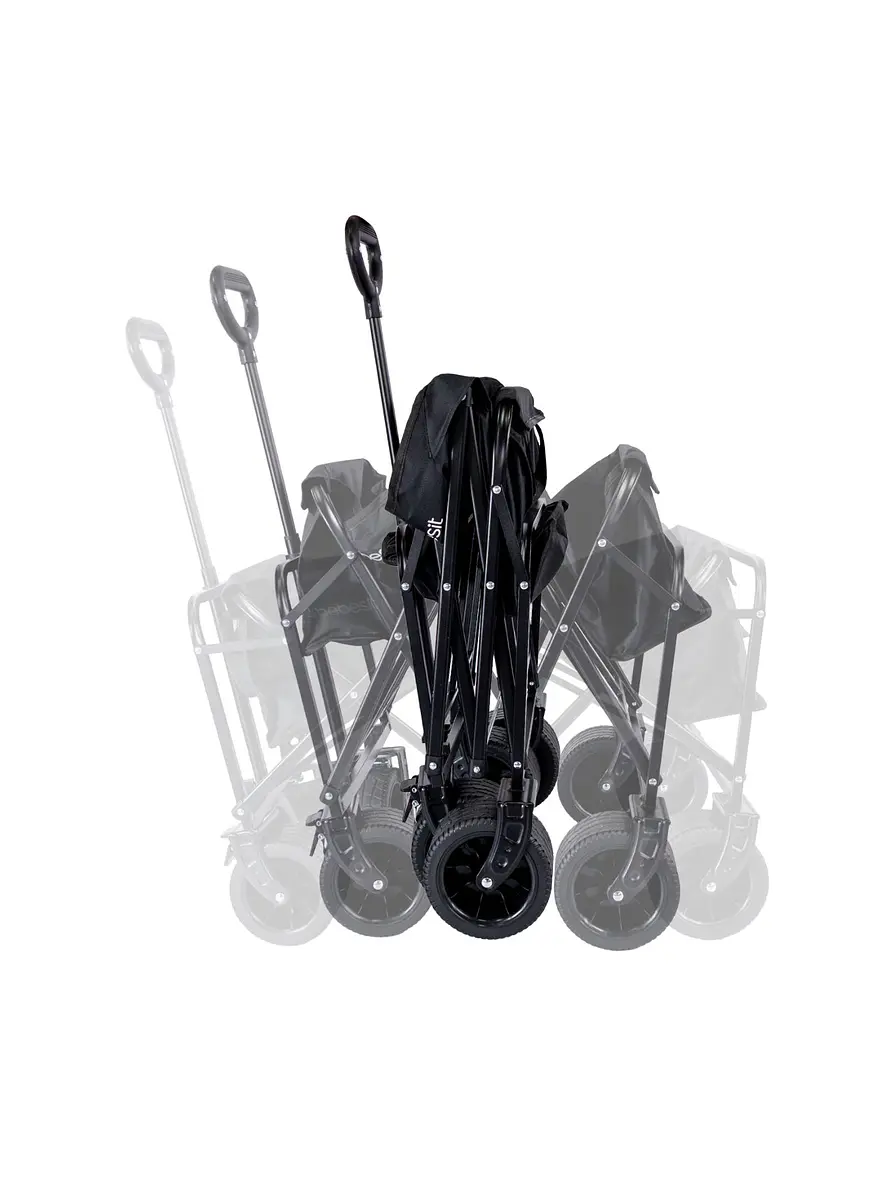 Coche Bebesit Wagon Move Black 9