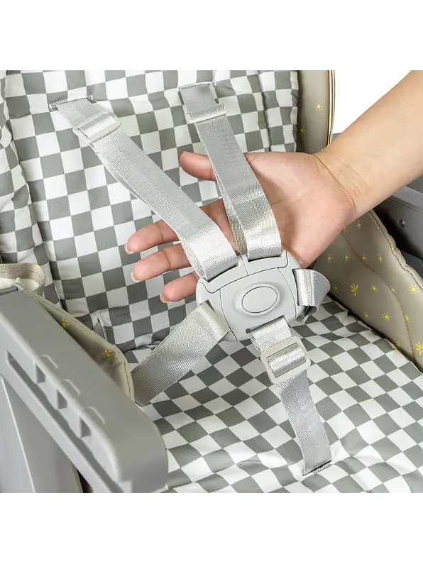 Silla Comedor Bebesit 2 en 1 Switch Gray 10
