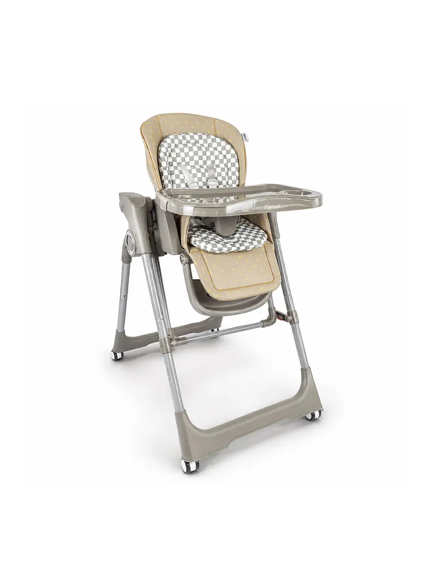Silla Comedor Bebesit 2 en 1 Switch Gray 1