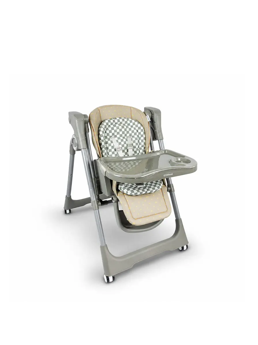 Silla Comedor Bebesit 2 en 1 Switch Gray 7