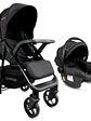 Coche Travel System Bebesit Portofino Black - Miniatura 1
