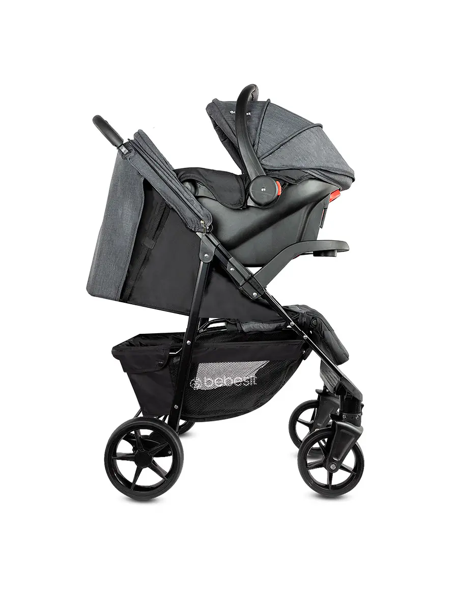 Coche Travel System Bebesit Portofino Gris 3