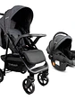 Coche Travel System Bebesit Portofino Gris - Miniatura 1