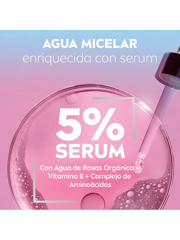 Agua Micelar Nivea con Agua de Rosas 400ml 4