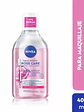 Agua Micelar Nivea con Agua de Rosas 400ml - Miniatura 3