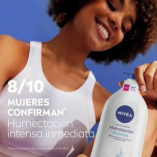 Crema Corporal Nivea Hidratación Express 1000ml
