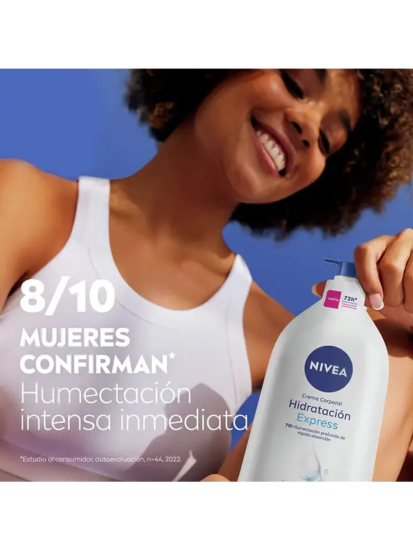Crema Corporal Nivea Hidratación Express 1000ml 2