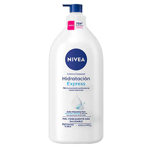 Crema Corporal Nivea Hidratación Express 1000ml