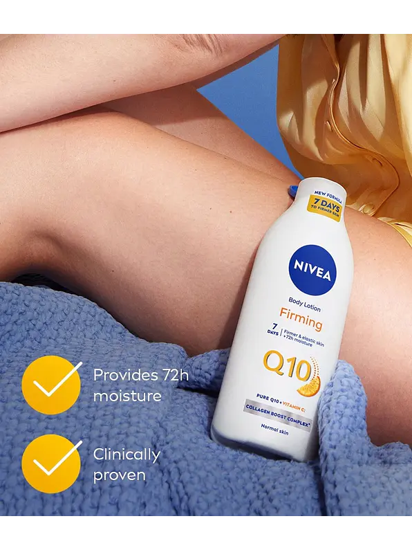 Crema Corporal Nivea Reafirmante Q10 400ml 3