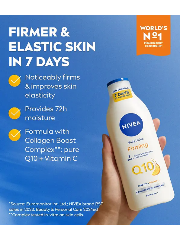 Crema Corporal Nivea Reafirmante Q10 400ml 4