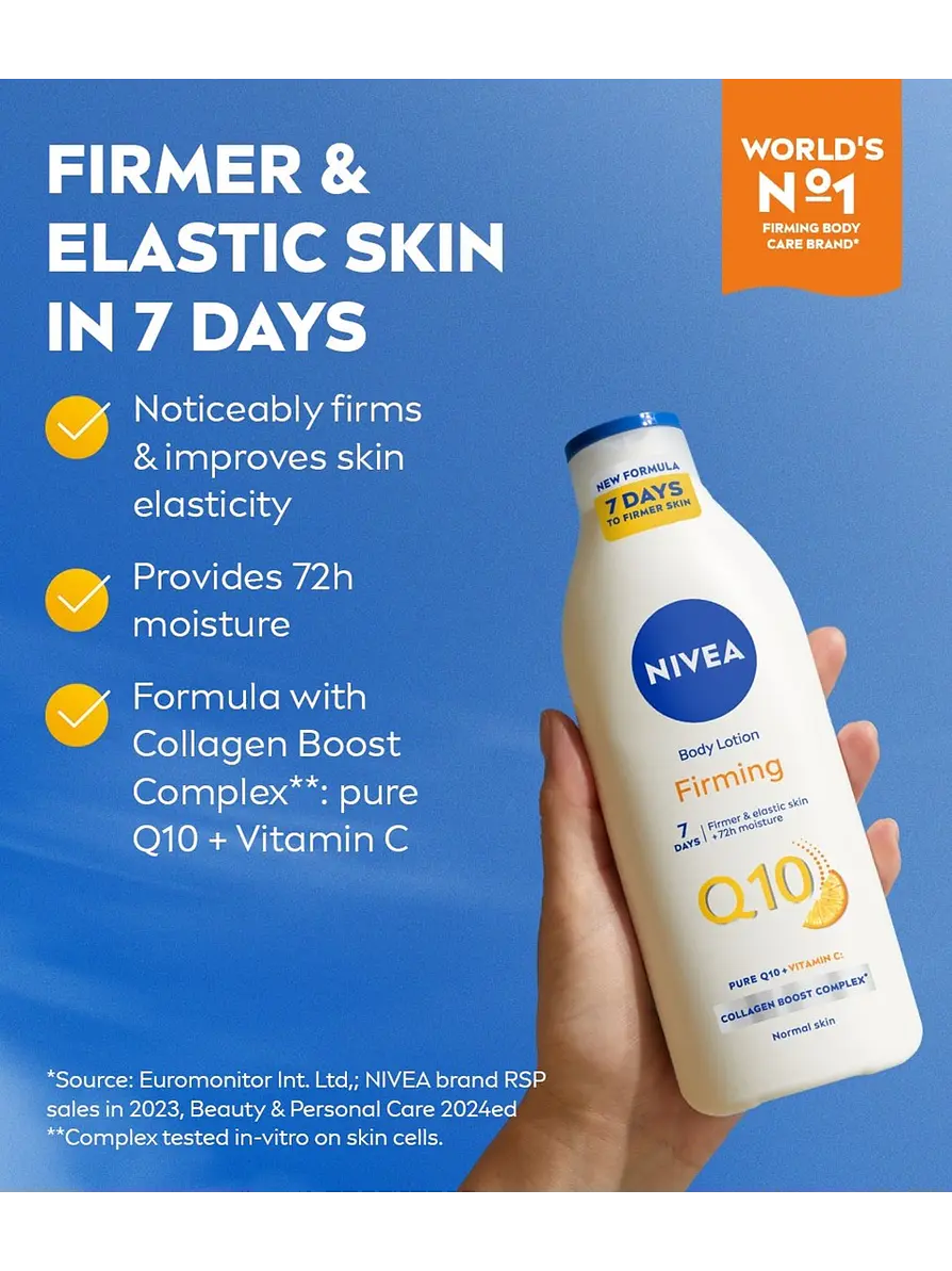 Crema Corporal Nivea Reafirmante Q10 400ml 4