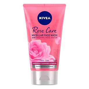 Gel Facial Limpiador Nivea con Agua de Rosas 150 ml