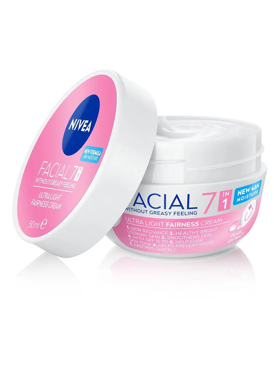 Crema Facial Nivea Tono Natural 7 en 1 2