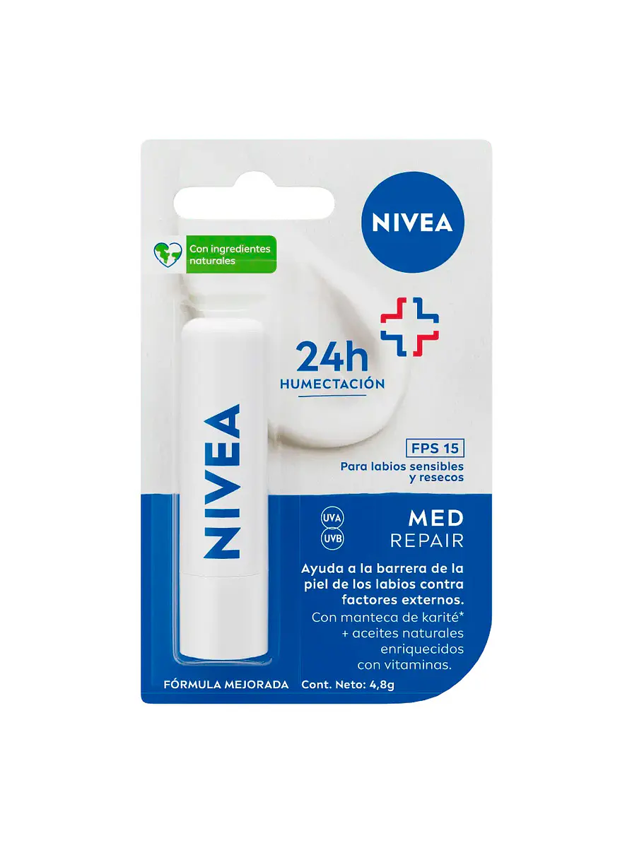 Protector Labial Nivea Med Repair 1