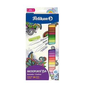 Micropunta Plus Pelikan x 24 Unidades 