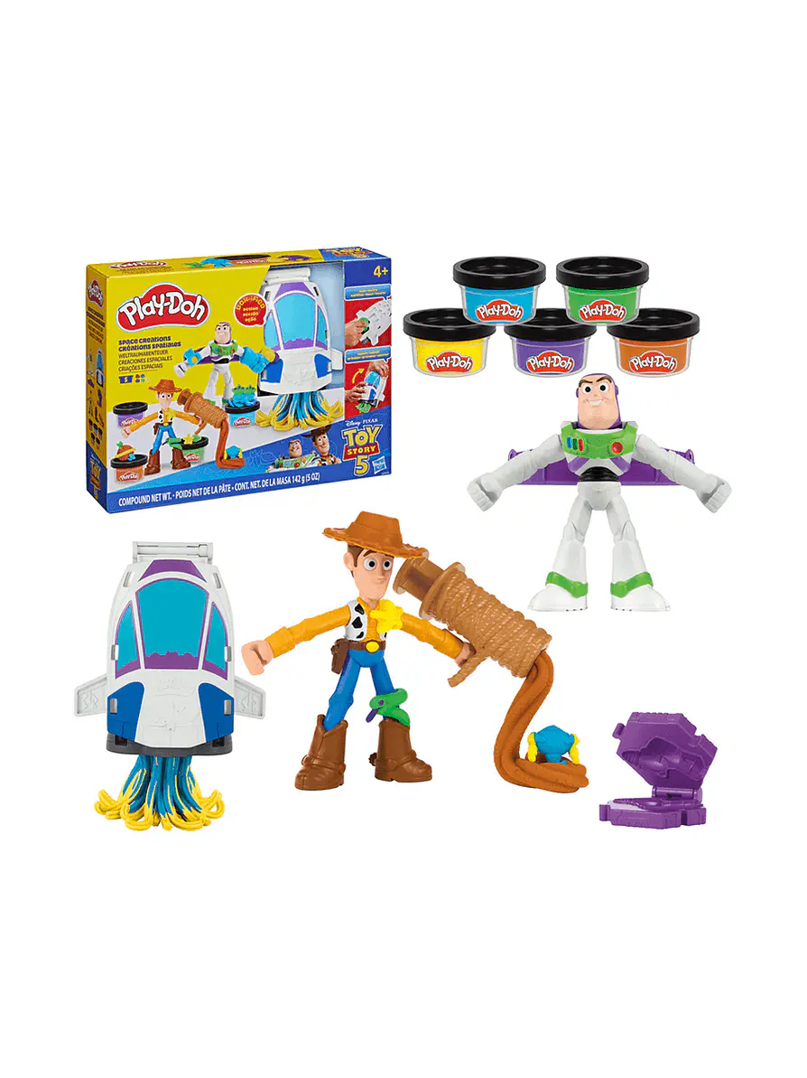Play-Doh Creaciones Espaciales Toy Story 5  4