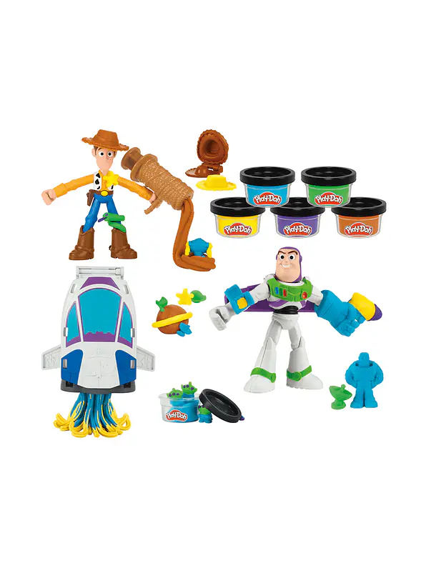 Play-Doh Creaciones Espaciales Toy Story 5  3