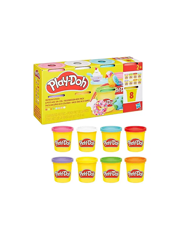 Play-Doh Pack Arcoíris De 8 Colores  2