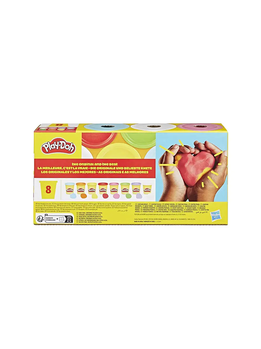 Play-Doh Pack Arcoíris De 8 Colores  4