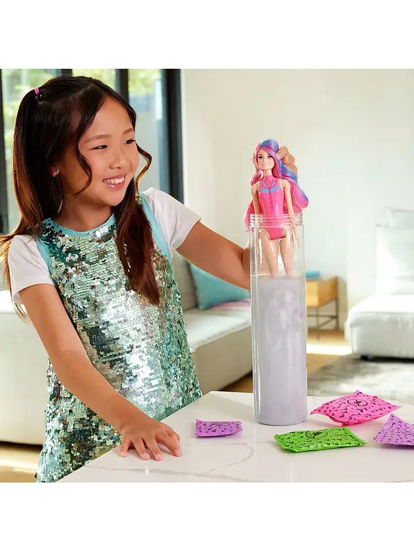 Barbie Color Reveal Muñeca Moda Disco Sorpresa 6
