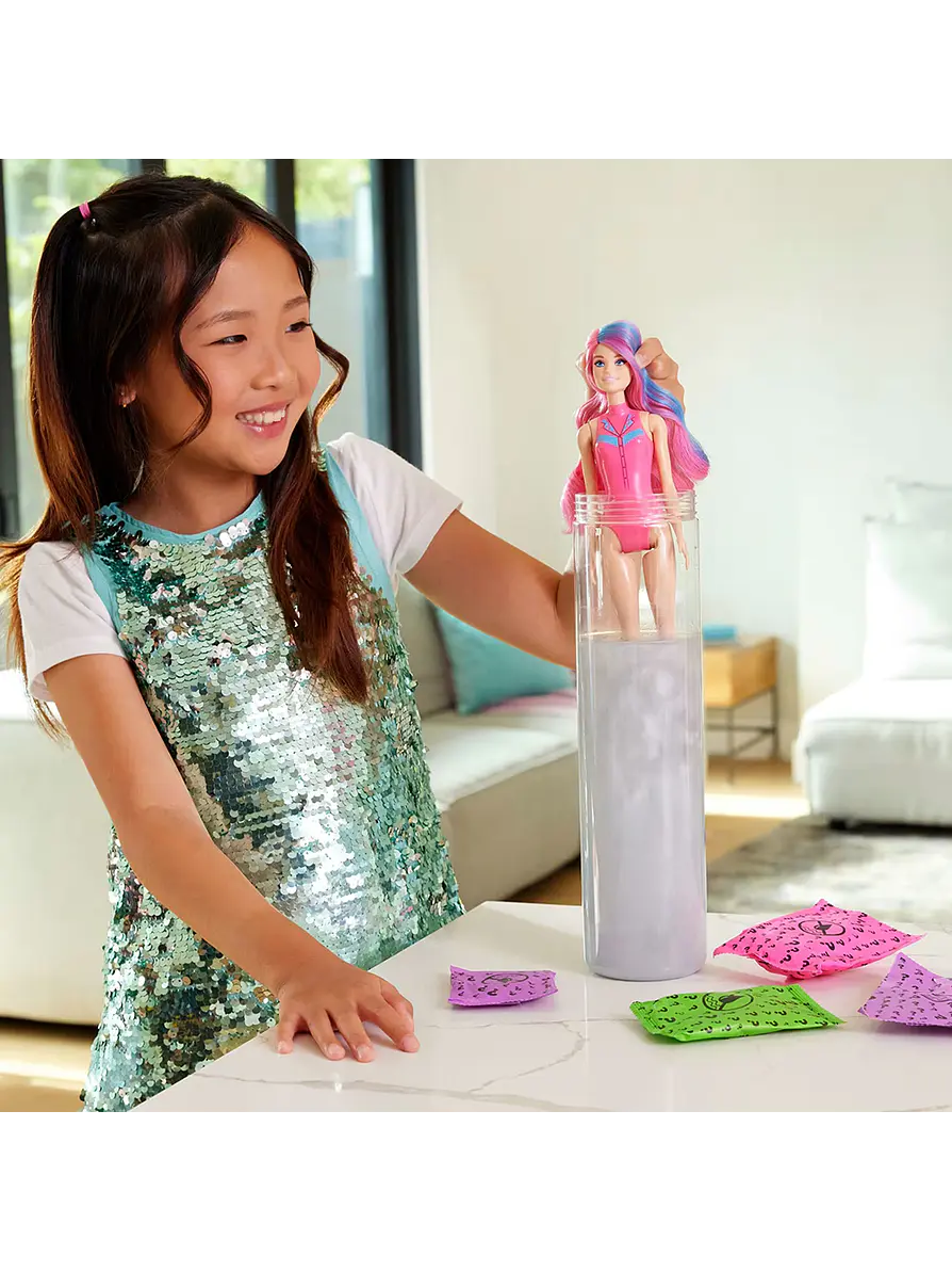 Barbie Color Reveal Muñeca Moda Disco Sorpresa 6